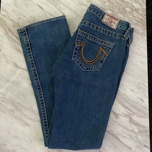 True Religion Rainbow Johnny Jeans